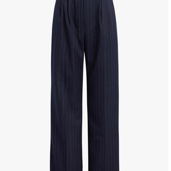 Favorite Daughter Favorite Pant Navy Pinstripe - Picture 1 of 11